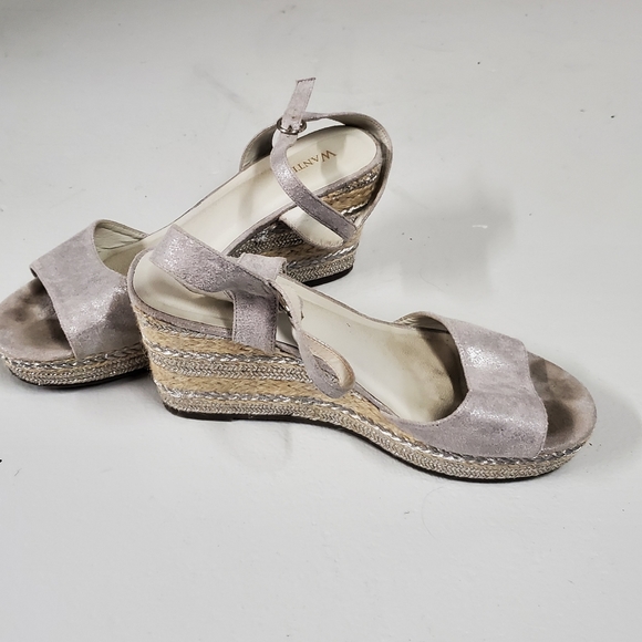 Silver Cork Sandals - Picture 8 of 11